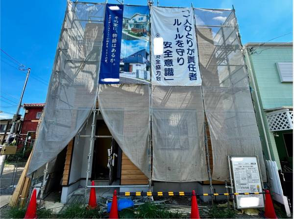 建築中の現地様子です。