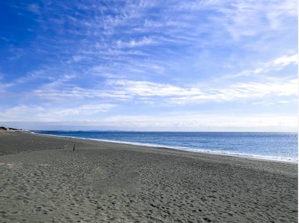 大磯海岸まで徒歩3分（約240ｍ）