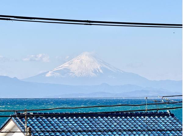 富士山もご覧のようにはっきりと見えます