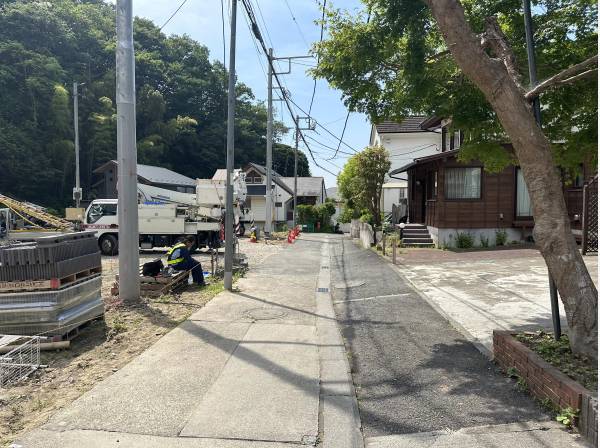 前面道路もしっかり幅員とれてます