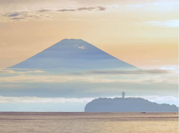 朝や夕に海を楽しむ。