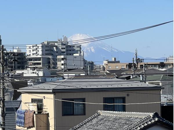 富士山が綺麗です