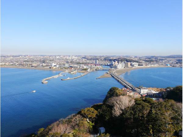 江ノ島シーキャンドルからの眺望