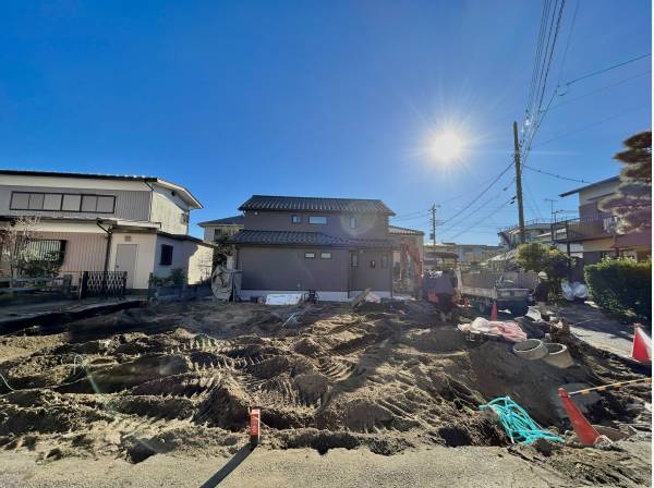 現在の現地の様子(令和7年6月建物完成予定)