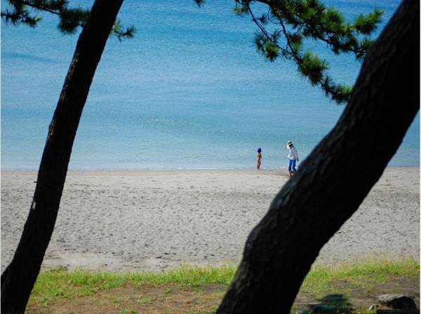 海岸まで約1.7km