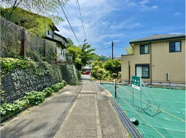 前面道路はこんな感じ♪