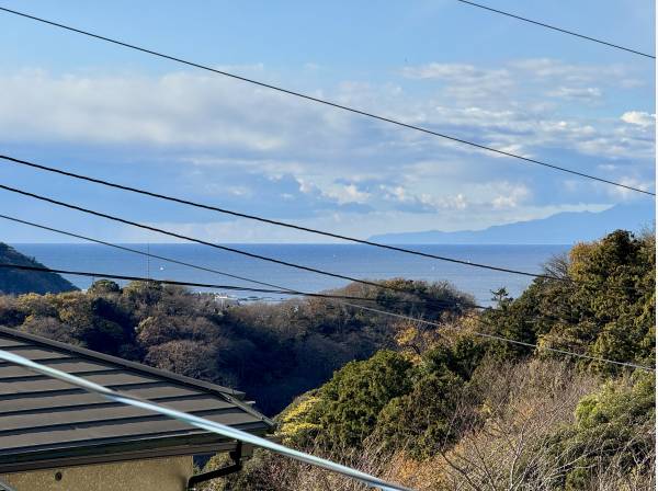 海を望む眺望がございます。