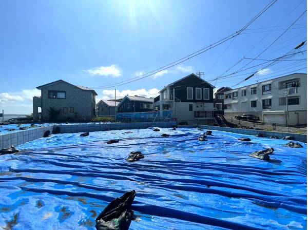 敷地面積はゆとりのある約54坪。