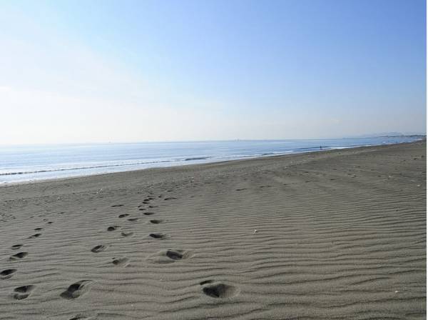 鵠沼海岸　約３キロ