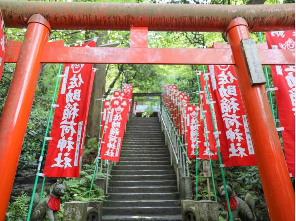 佐助稲荷神社まで徒歩8分 (約600ｍ)