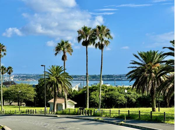 佐島の丘、リゾートテイストで良い雰囲気でした！