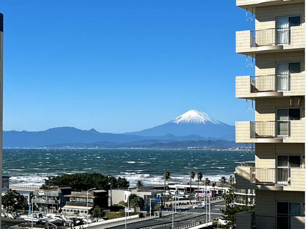 バルコニーからは富士山も眺めれます。