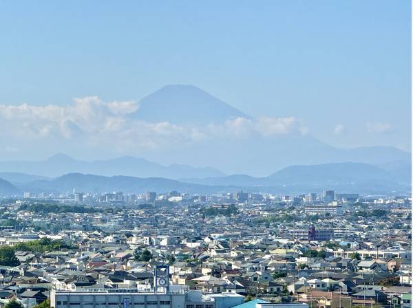 富士山も見えました♪