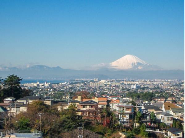 片瀬山から望む眺望 ※イメージ