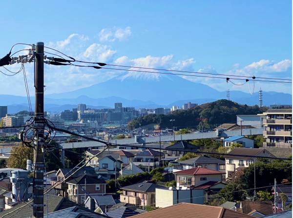 なんとお部屋からは雄大な富士山を望むことができます！