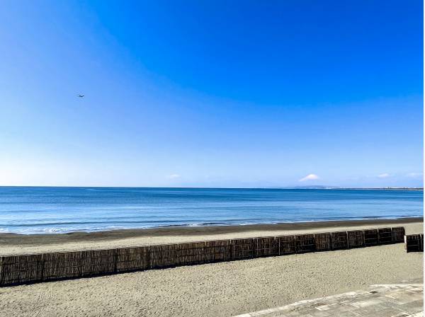 海まで歩いて１５分と気軽に触れ合える距離感(約1.5ｋｍ)