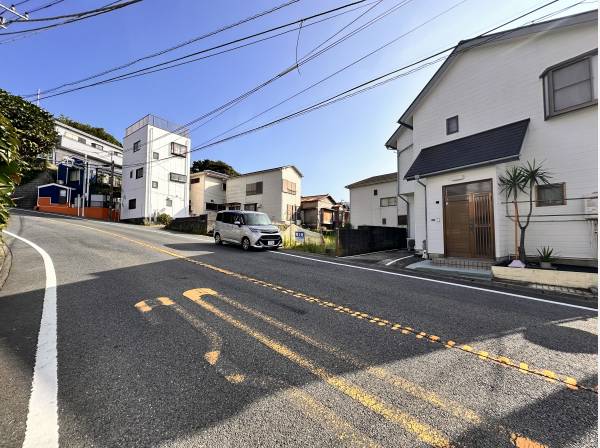 前面道路の様子。