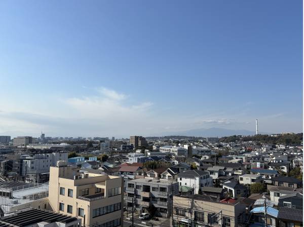 晴れた日には雄大な富士山も望みます