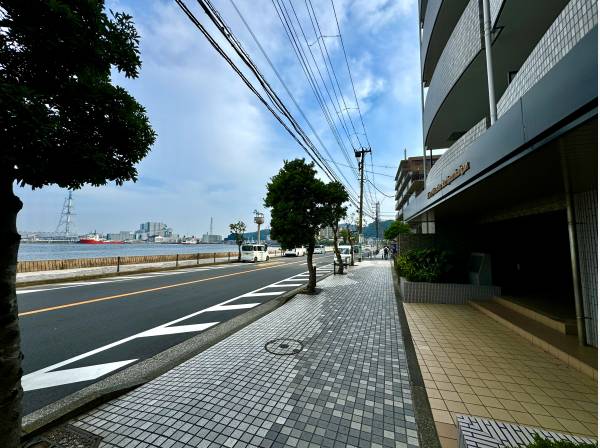 久里浜海岸目の前のシーサイドな立地