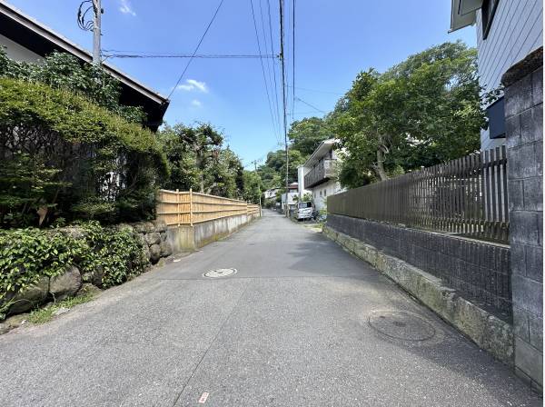 前面道路の様子。