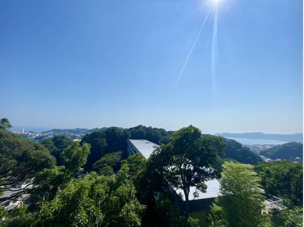 空・海・緑を一望