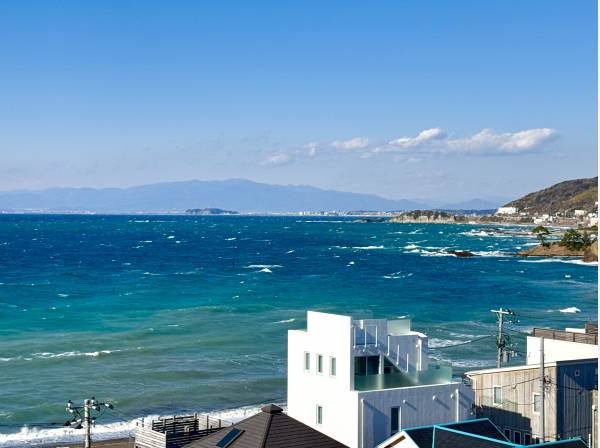 江ノ島も綺麗に見えました