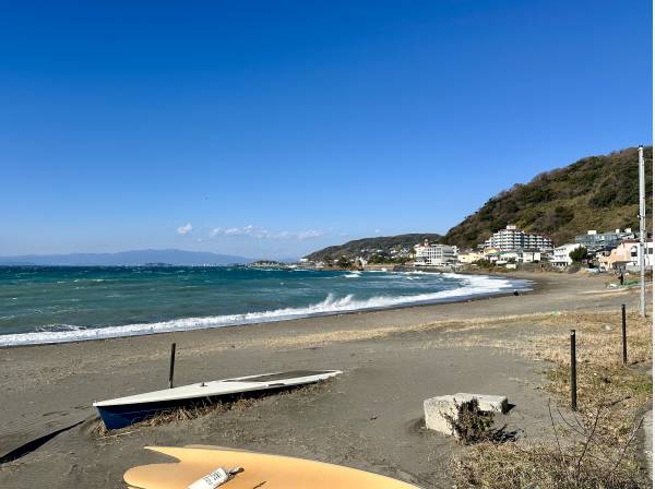 秋谷海岸まで徒歩1分（約100m）