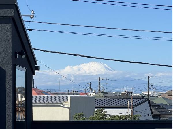 富士山をきれいに望みます♪