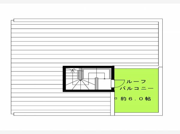 屋上ルーフバルコニー！