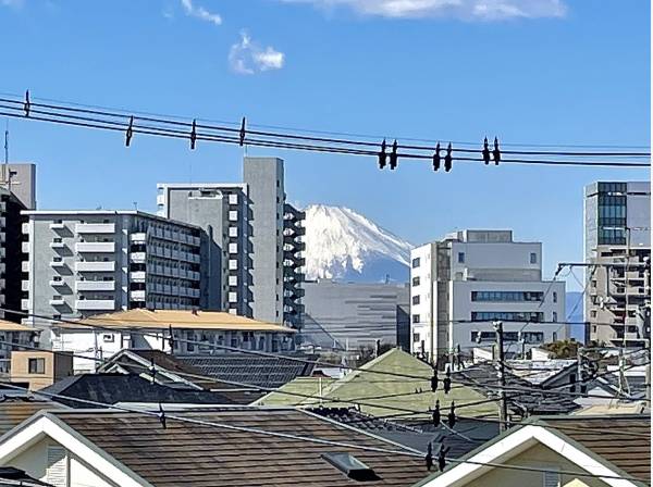 富士山を眺めることができます♪