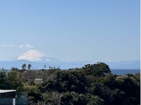 富士山が望めます。