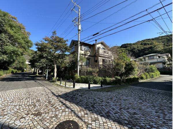 こちらは現地から約30mほどの散歩道です