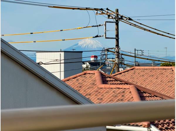 富士山見えます！