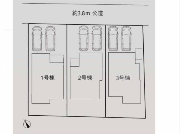 全体区割図。