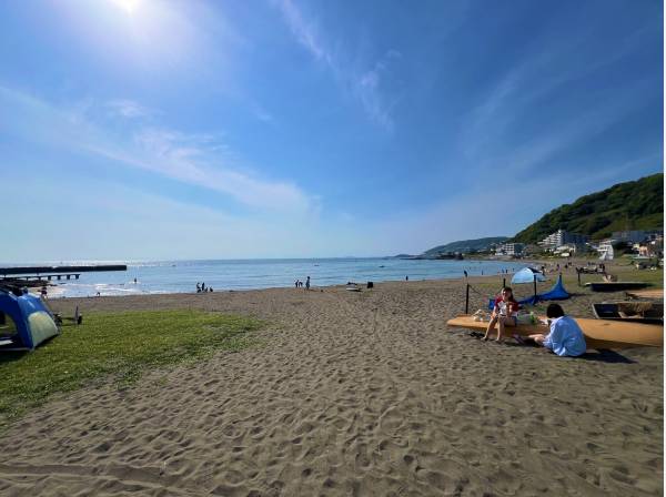 秋谷海水浴場まで約80m・徒歩約1分！！