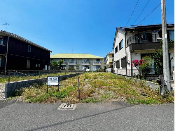 約39坪とゆとりのある整形地。湘南の海を身近に感じる好立地です。